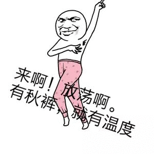 Learn Chinese With Memes: 放荡与秋裤的哲学