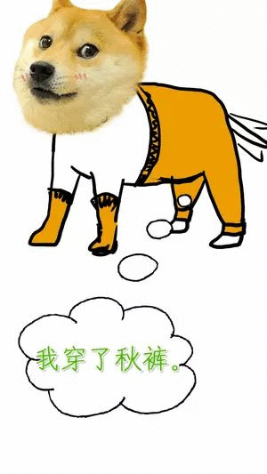 Learn Chinese With Memes: 我穿了秋裤。