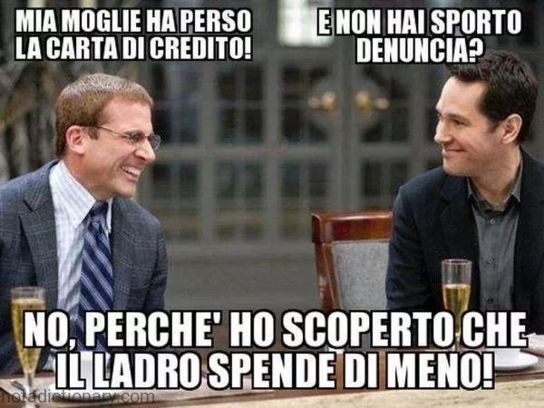 Il Ladro Spendevate | Learn Italian With Memes
