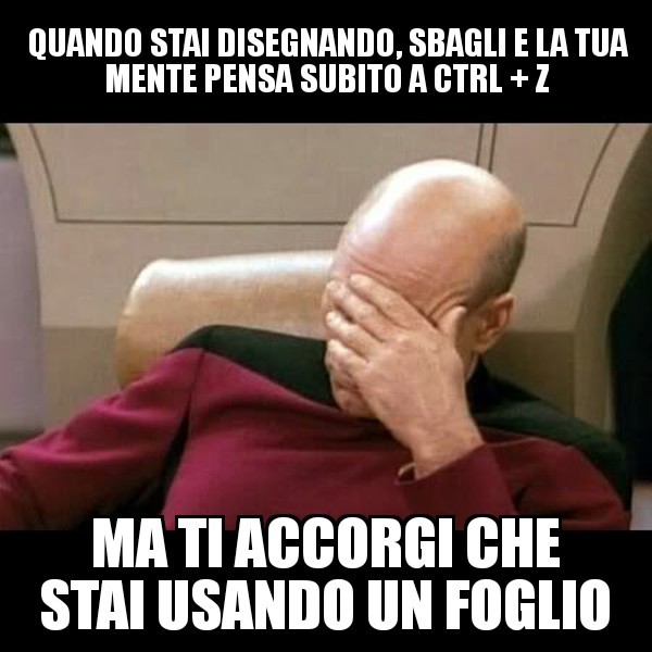 CTRL + Z e Foglio | Learn Italian With Memes