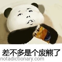 差不多是个废熊了 | Learn Chinese With Memes