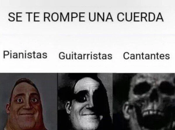 Broken String Reaction | Learn Spanish With Memes