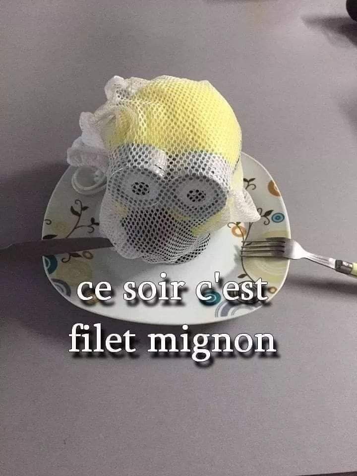 Filet Mignon Minion | Learn French With Memes