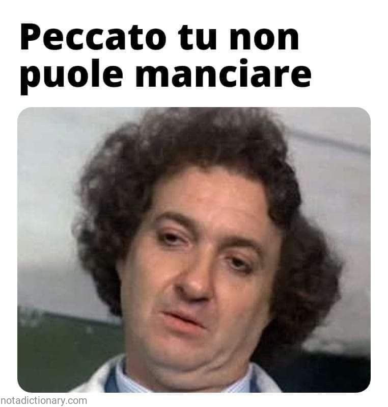 “Pecato tu non puole manciare” | South dialectical moments
