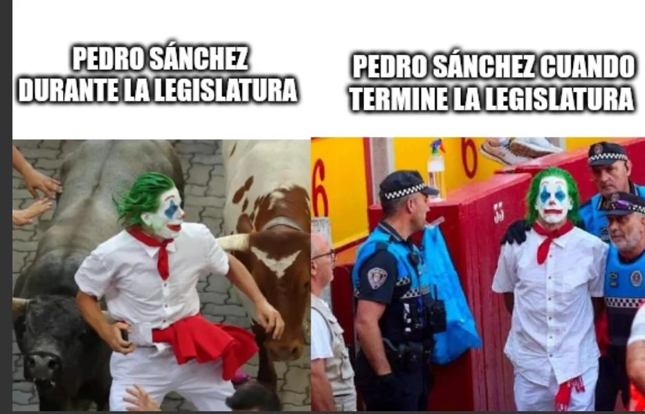 Pedro Sánchez Joker | Learn Spanish With Memes
