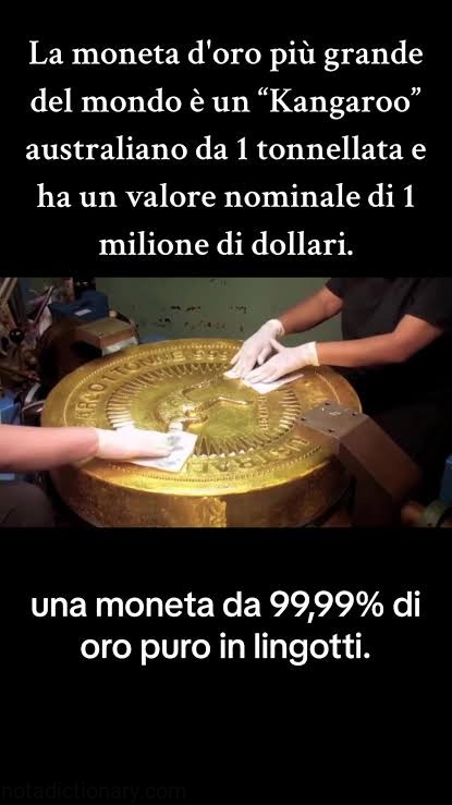 Moneta d’Oro Pura | Learn Italian With Memes