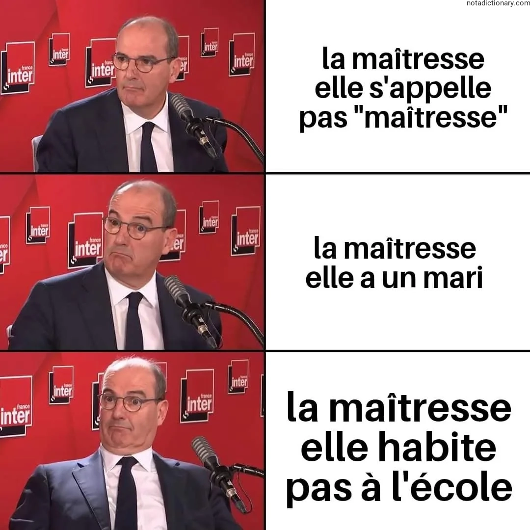 Learn French With Memes: The Maîtresse Misconceptions
