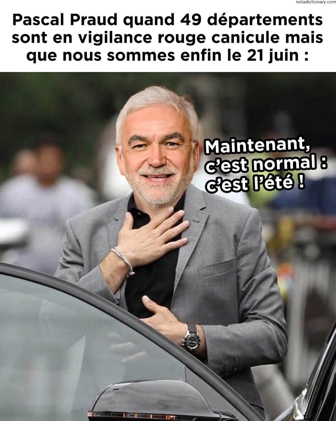 Learn French With Memes: La Canicule et l’Été