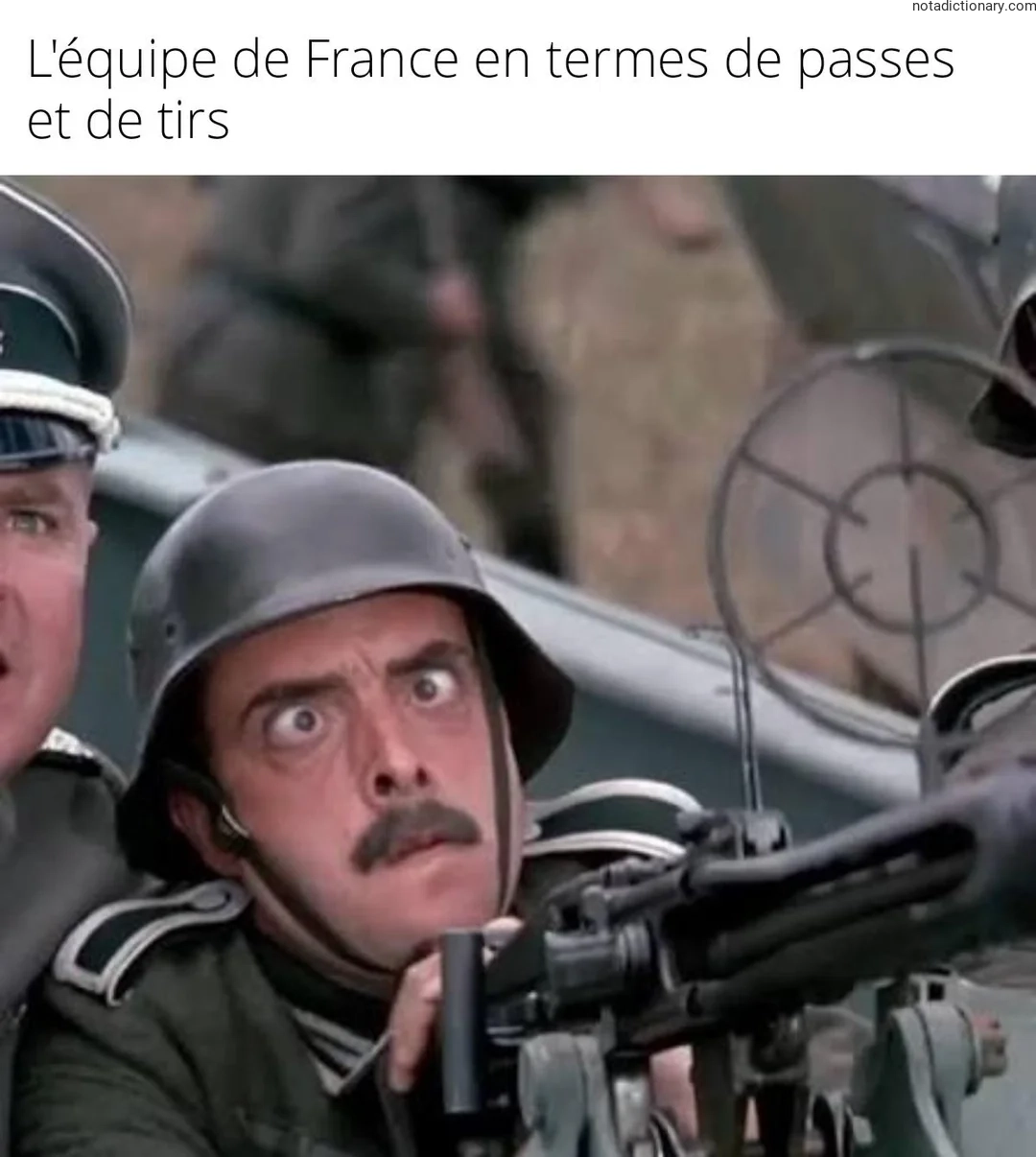 Learn French With Memes: Les Passes et les Tirs