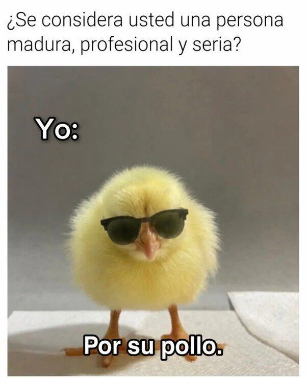 Mature Person | Learn Spanish With Meme