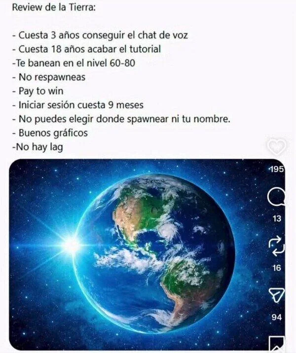 Earth Review| Learn Spanish With Memes