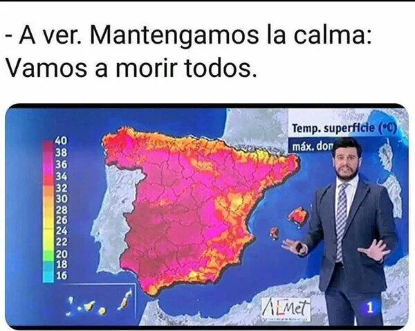 Spain Heat Wave Panic | Learn Spanish With Memes