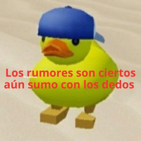 Counting on Fingers Duck | Learn Spanish With Memes