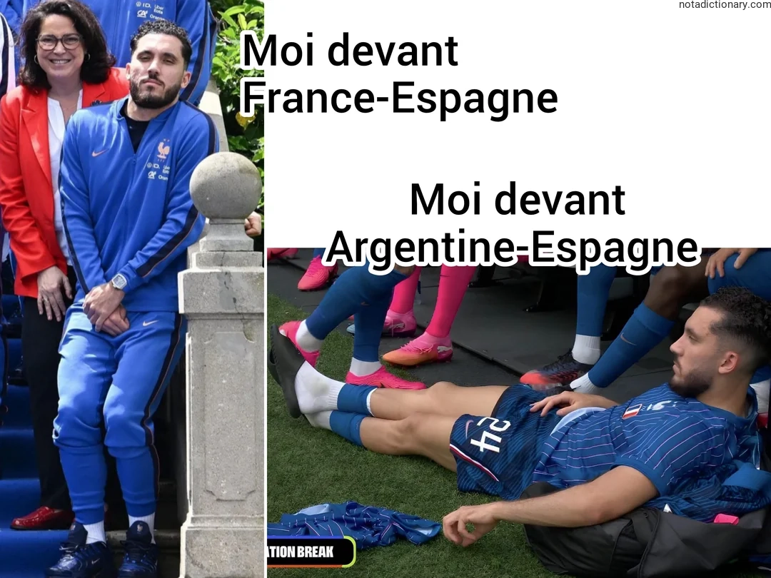 Learn French With Memes: Les Différences de Réaction
