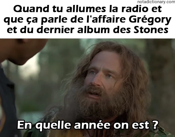 Learn French With Memes: Quand Tu Allumes La Radio