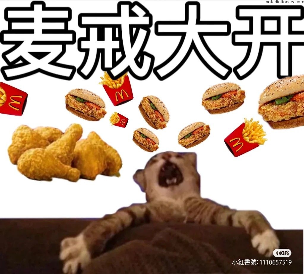 Learn Chinese With Memes: 麦戒大开