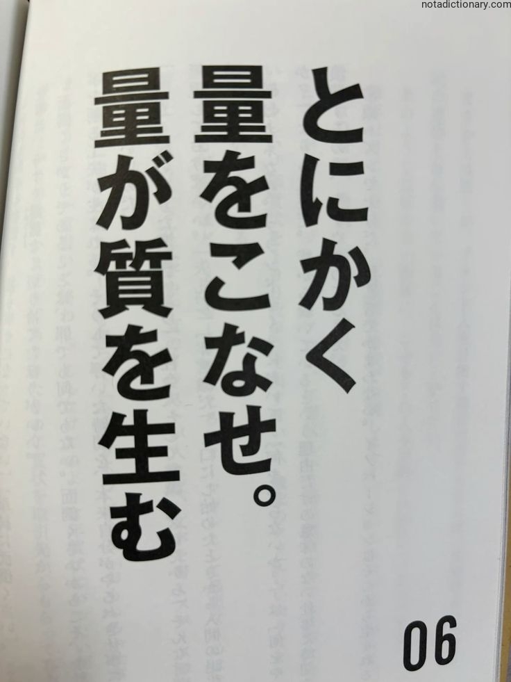 Learn Japanese With Memes: 量をこなせ