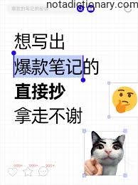 Learn Chinese With Memes: 想写出爆款笔记的直接抄拿走不谢