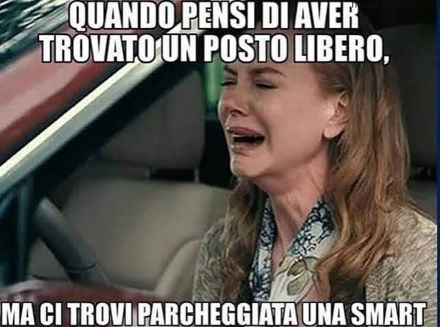 Learn Italian With Memes: Il Momento Del Parcheggio