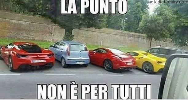 Learn Italian With Memes: La Punto Non È Per Tutti