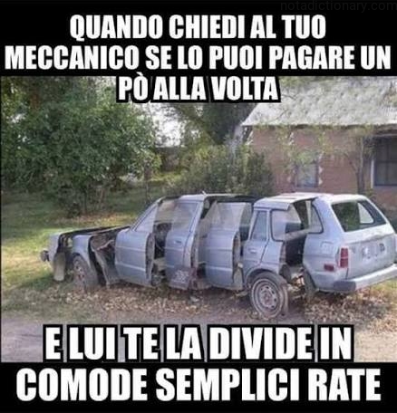 Learn Italian With Memes: Il Dolore Della Rata