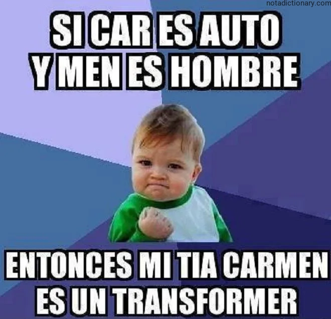 Learn Spanish With Memes: El Error Que Todos Cometen
