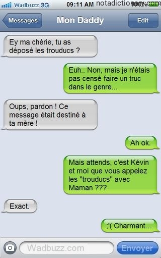 Learn French With Memes: Les Trouducs Mistake