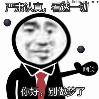 Learn Chinese With Memes: Stop Dreaming Now