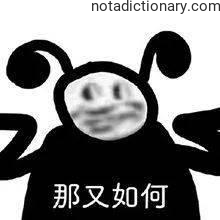 Learn Chinese With Memes: So What Attitude