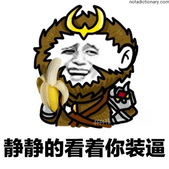 Learn Chinese With Memes: Quietly Watching You Show Off