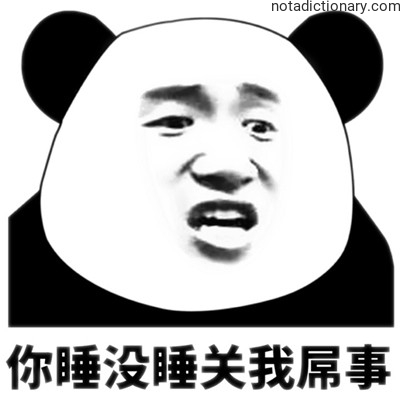 Learn Chinese With Memes: None Of My Business