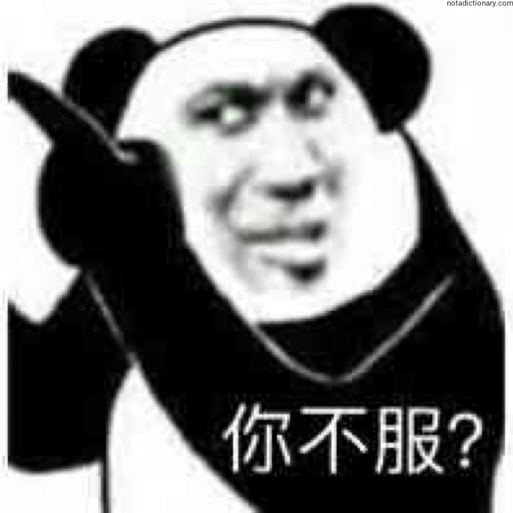 Learn Chinese With Memes: 你不服？