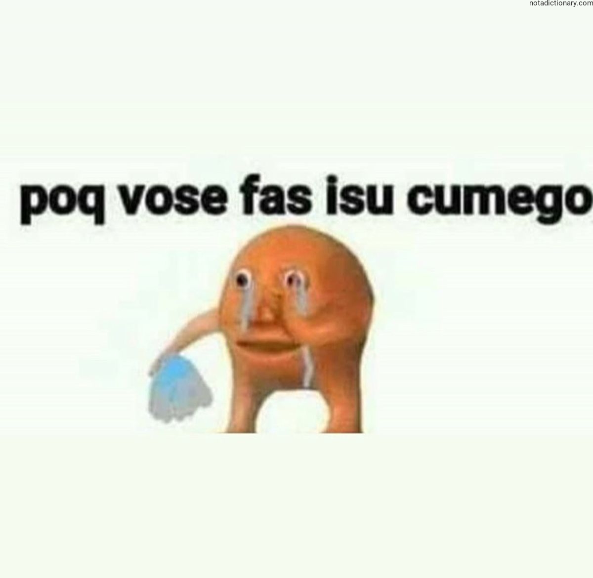 Learn Galician With Memes: Poq Vose Fas Isu Cumego
