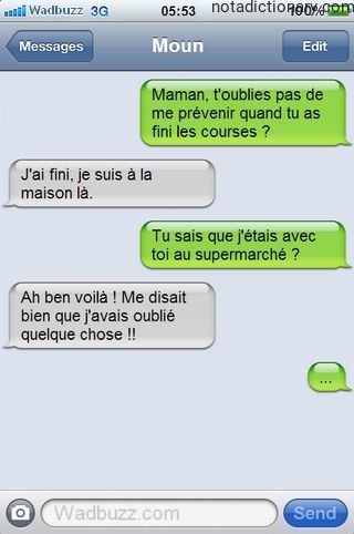 Learn French With Memes: Forgotten Shopping Trip