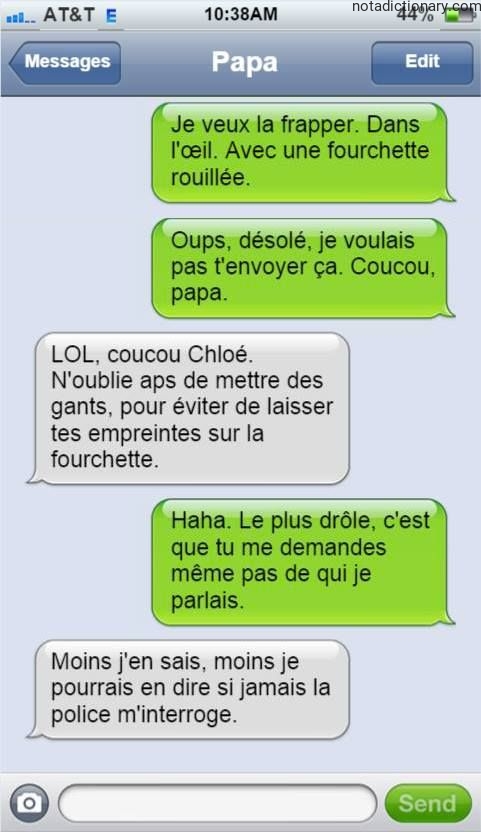 Learn French With Memes: The Accidental Call