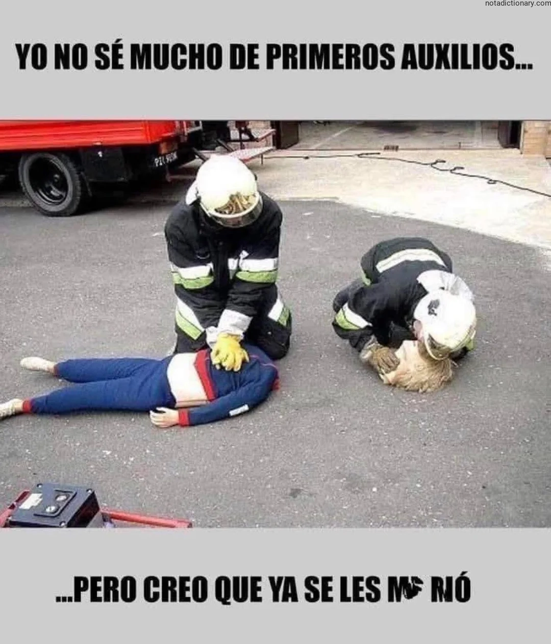 Learn Spanish With Memes: Primeros Auxilios Fails