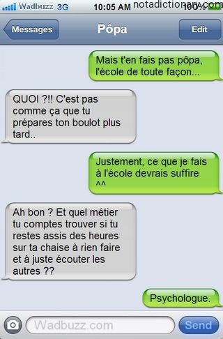 Learn French With Memes: The Lazy Student Excuse