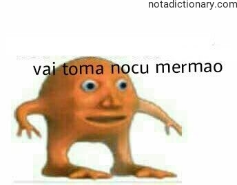 Learn Portuguese With Memes: Vai Toma No Cu Mermao