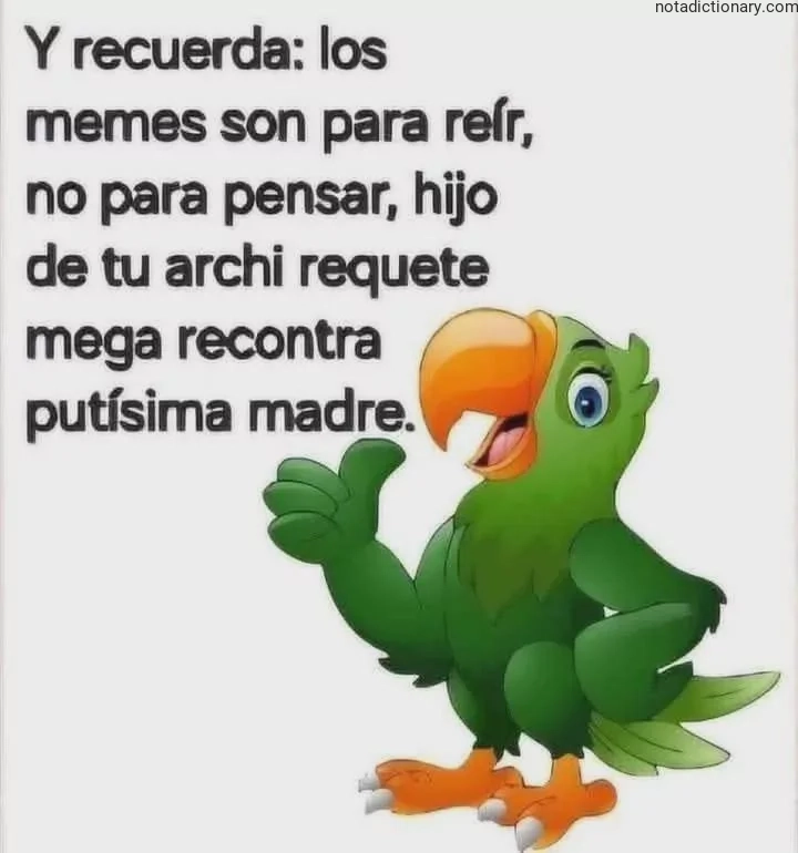 Learn Spanish With Memes: La Madre Putísima
