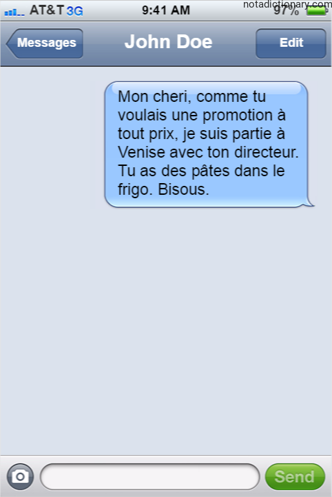 Learn French With Memes: The Promotion Betrayal