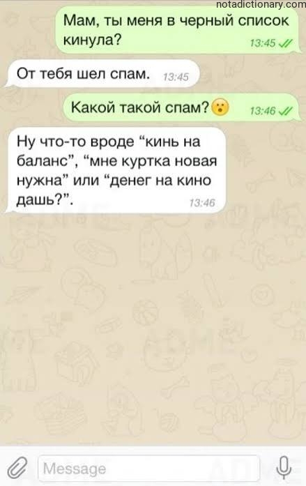 Learn Russian With Memes: Mom’s Spam Filter