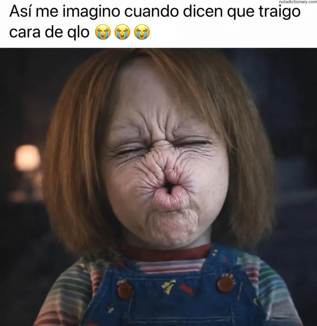 Learn Spanish With Memes: Cara De Qlo