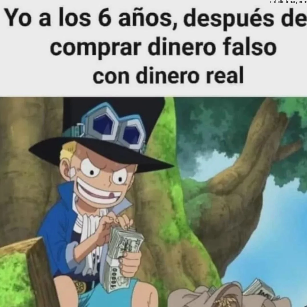 Learn Spanish With Memes: Fake Money Mistake