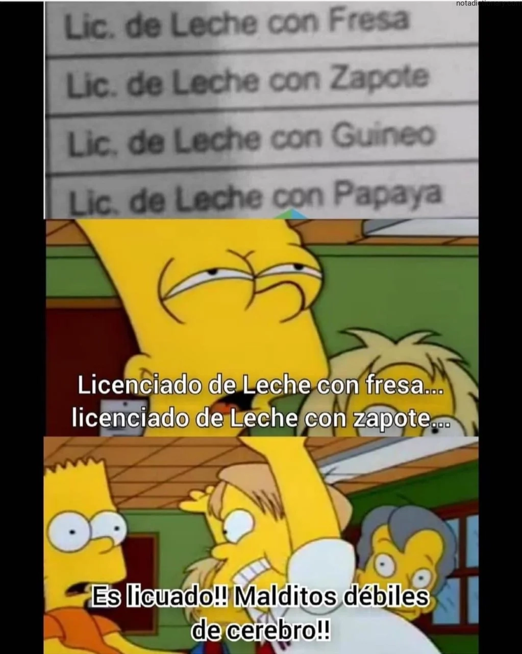 Learn Spanish With Memes: Licuado vs Licenciado