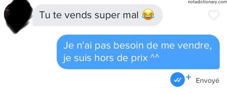 Learn French With Memes: Hors De Prix