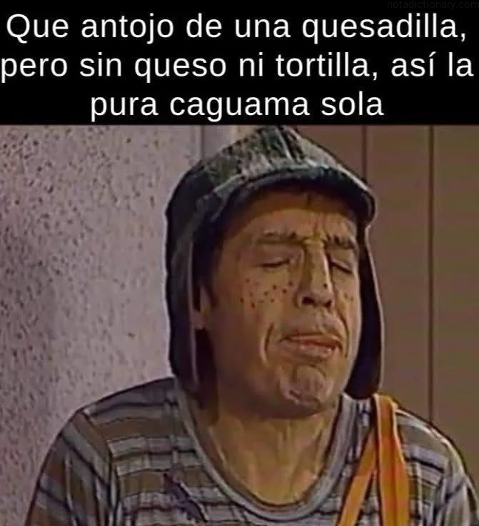 Learn Spanish With Memes: La Caguama Sola