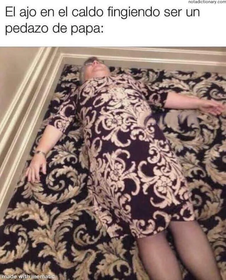 Learn Spanish With Memes: The Garlic Potato Lie