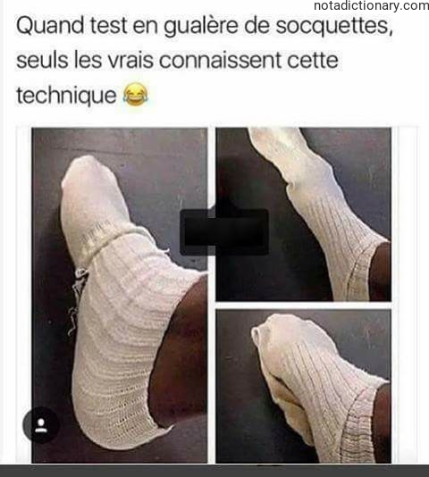 Learn French With Memes: La Technique des Chaussettes