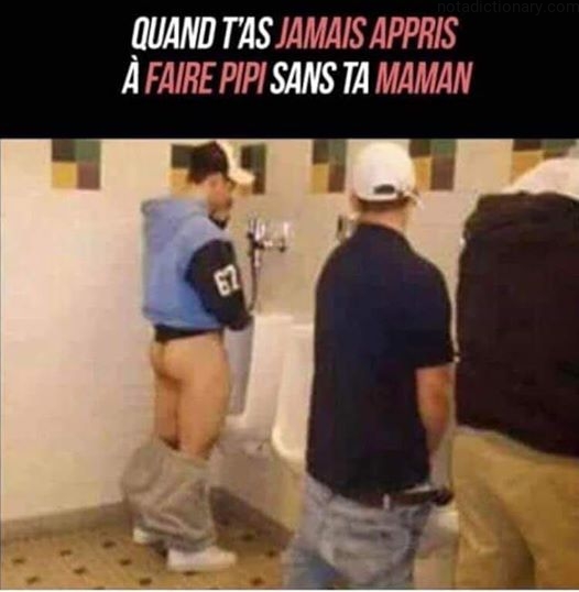 Learn French With Memes: La Pipi sans Maman