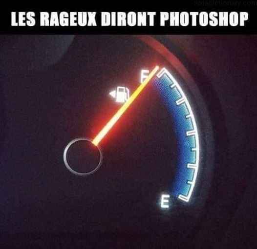 Learn French With Memes: Les Rageux Diront Photoshop